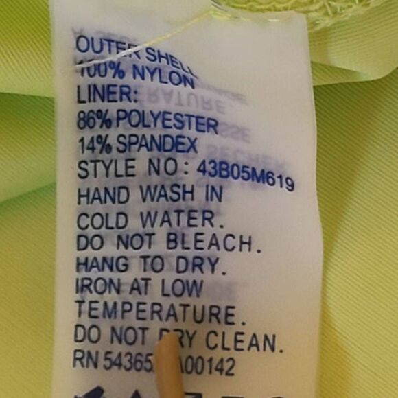 Peter Nygard Womens Yellow Crochet Short Sleeve Top With Matching Tank Petite Me - Picture 6 of 10